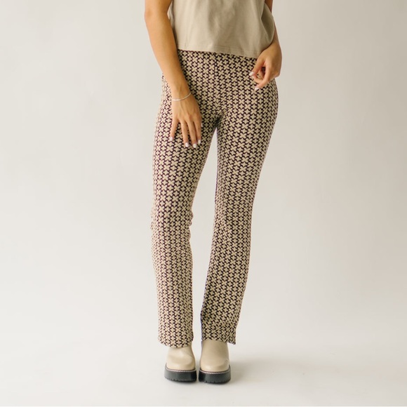 The Hatchell Patterned Pant in Black Multi, XL - Picture 6 of 7